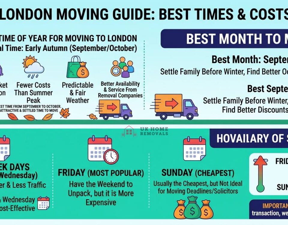 The Truly Best Time to Move House in London
